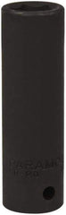 Paramount - 1/2" Drive 15mm Deep Impact Socket - 6 Points, 3-5/64" OAL - Americas Industrial Supply