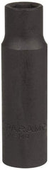 Paramount - 1/2" Drive 11mm Deep Impact Socket - 6 Points, 3-5/64" OAL - Americas Industrial Supply