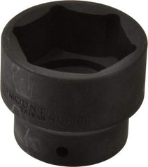 Paramount - 1/2" Drive 46mm Standard Impact Socket - 6 Points, 2-7/16" OAL - Americas Industrial Supply