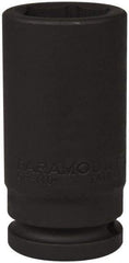 Paramount - 3/4" Drive 1-3/16" Deep Impact Socket - 6 Points, 3-35/64" OAL - Americas Industrial Supply