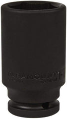 Paramount - 3/4" Drive 1-7/16" Deep Impact Socket - 6 Points, 3-35/64" OAL - Americas Industrial Supply