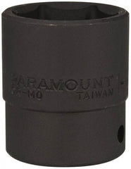 Paramount - 1/2" Drive 1-1/8" Standard Impact Socket - 6 Points, 2" OAL - Americas Industrial Supply