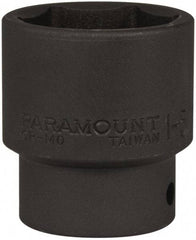 Paramount - 1/2" Drive 1-5/16" Standard Impact Socket - 6 Points, 2" OAL - Americas Industrial Supply