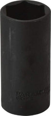 Paramount - 3/8" Drive 7/8" Deep Impact Socket - 6 Points, 2-3/4" OAL - Americas Industrial Supply