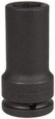 Paramount - 3/4" Drive 22mm Deep Impact Socket - 6 Points, 3-35/64" OAL - Americas Industrial Supply