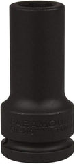 Paramount - 3/4" Drive 19mm Deep Impact Socket - 6 Points, 3-35/64" OAL - Americas Industrial Supply