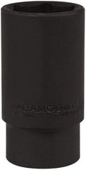 Paramount - 1/2" Drive 30mm Deep Impact Socket - 6 Points, 3-1/2" OAL - Americas Industrial Supply