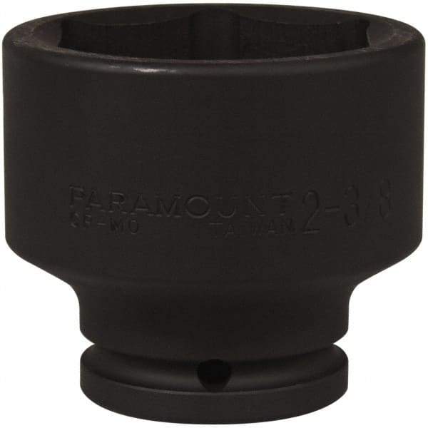Paramount - 3/4" Drive 2-3/8" Standard Impact Socket - 6 Points, 2-7/8" OAL - Americas Industrial Supply