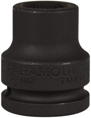 Paramount - 3/4" Drive 19mm Standard Impact Socket - 6 Points, 2" OAL - Americas Industrial Supply