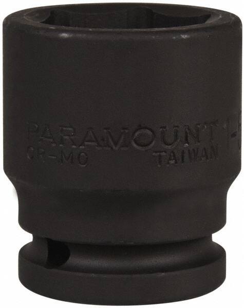 Paramount - 3/4" Drive 1-5/16" Standard Impact Socket - 6 Points, 2-1/4" OAL - Americas Industrial Supply