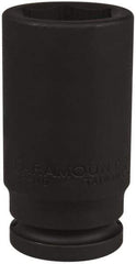 Paramount - 3/4" Drive 32mm Deep Impact Socket - 6 Points, 3-35/64" OAL - Americas Industrial Supply