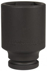 Paramount - 3/4" Drive 43mm Deep Impact Socket - 6 Points, 3-35/64" OAL - Americas Industrial Supply
