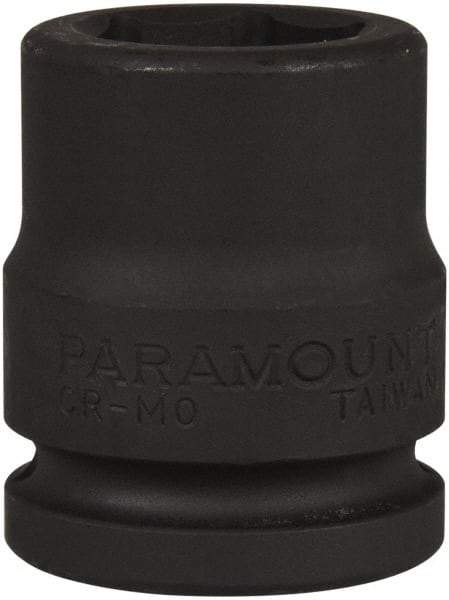 Paramount - 3/4" Drive 25mm Standard Impact Socket - 6 Points, 2-3/32" OAL - Americas Industrial Supply