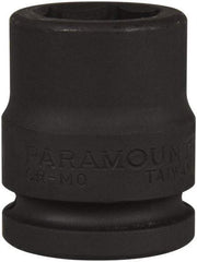 Paramount - 3/4" Drive 25mm Standard Impact Socket - 6 Points, 2-3/32" OAL - Americas Industrial Supply