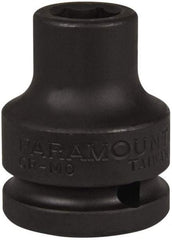 Paramount - 3/4" Drive 9/16" Standard Impact Socket - 6 Points, 2" OAL - Americas Industrial Supply