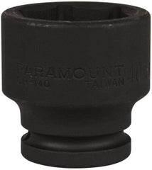 Paramount - 3/4" Drive 40mm Standard Impact Socket - 6 Points, 2-9/32" OAL - Americas Industrial Supply