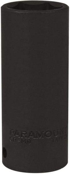 Paramount - 1/2" Drive 15/16" Deep Impact Socket - 6 Points, 3-1/2" OAL - Americas Industrial Supply
