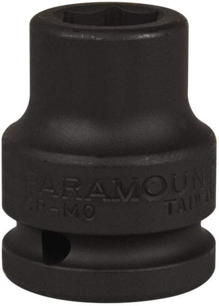 Paramount - 3/4" Drive 11/16" Standard Impact Socket - 6 Points, 2" OAL - Americas Industrial Supply