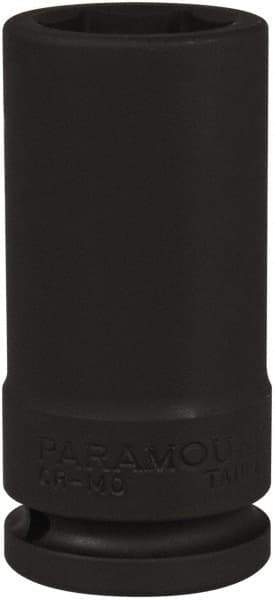Paramount - 3/4" Drive 27mm Deep Impact Socket - 6 Points, 3-35/64" OAL - Americas Industrial Supply
