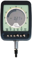 Mahr - 0 to 1.99mm Range, 0.0001 & 0.0005" Graduation, Electronic Drop Indicator - Accurate to 0.35%, English & Metric System, Digital Display - Americas Industrial Supply