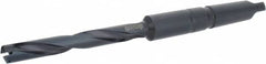 Allied Machine and Engineering - Series 1, 13/16" Max Diam, 4MT Taper Shank, Helical Flute Spade Drill - 6-1/2" Max Depth, 9-47/64" Body Length, 14-5/32" OAL, Extended Length, Through Coolant - Americas Industrial Supply