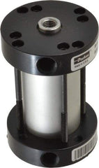 Parker - 1" Stroke x 1-1/8" Bore Double Acting Air Cylinder - 1/8 Port, 5/16-24 Rod Thread, -10 to 200°F - Americas Industrial Supply