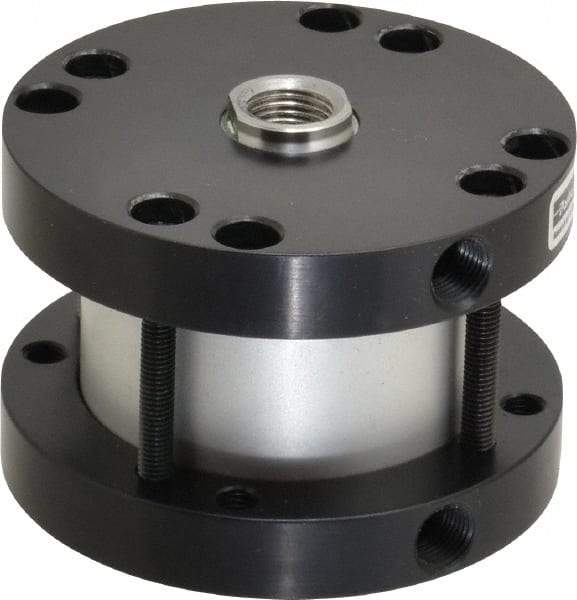 Parker - 1" Stroke x 2" Bore Double Acting Air Cylinder - 1/8 Port, 1/2-20 Rod Thread, -10 to 200°F - Americas Industrial Supply