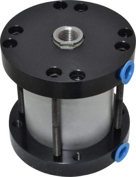 Parker - 2" Stroke x 2" Bore Double Acting Air Cylinder - 1/8 Port, 1/2-20 Rod Thread, -10 to 200°F - Americas Industrial Supply