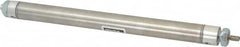 Parker - 10" Stroke x 1-1/16" Bore Double Acting Air Cylinder - 1/8 Port, 5/16-24 Rod Thread, 250 Max psi, 14 to 140°F - Americas Industrial Supply