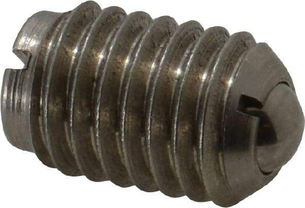 Gibraltar - 1/2-13, 0.281" Ball Diam, 3/4" Body Length, 0.072" Max Ball Reach, Threaded Ball Plunger - Stainless Steel Body, Stainless Steel Ball, 6 Lb Initial End Force, 12 Lb Final End Force - Americas Industrial Supply