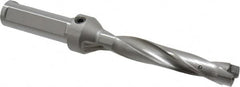 Kennametal - 20.64 to 21.14mm Diam, 5xD, 110mm Max Depth, 1" Shank Diam, 136.53mm Flute, 234.95mm OAL, Replaceable Tip Drill - KSEM0813 Insert, 3 Seat Size, Series KSEM - Americas Industrial Supply