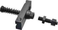 Value Collection - 5/8-11 Tap Size, Steel Strap Clamp Assembly - Single End Clamp, Radius Strap Nose, 7/8" Strap Thickness, 1-1/2" Travel, 5" Strap Len, 1-1/2" Strap Width - Americas Industrial Supply