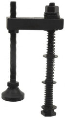 Value Collection - 5/8-11 Tap Size, Steel Strap Clamp Assembly - Swing Clamp, 7/8" Strap Thickness, 1" Travel, 4-1/2" Strap Len, 1-1/2" Strap Width - Americas Industrial Supply