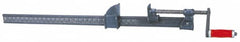 Wilton - 24" Capacity, 1-13/16" Throat Depth Bar Clamp - 6,000 Lb Clamping Pressure - Americas Industrial Supply