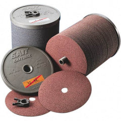 Sait - 7" Diam 7/8" Hole 36 Grit Fiber Disc - Very Coarse Grade, Zirconia Alumina, Series 3Z - Americas Industrial Supply