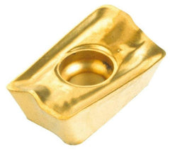 Iscar - HM90 APCT100302 PD Grade IC28 Carbide Milling Insert - Uncoated, 0.139" Thick, 0.2mm Corner Radius - Americas Industrial Supply
