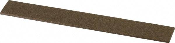 Norton - 4" Long x 1/2" Wide x 1/16" Thick, Aluminum Oxide Sharpening Stone - Taper, Coarse Grade - Americas Industrial Supply