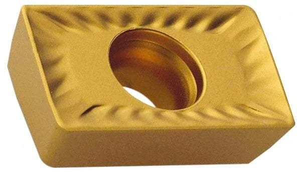 Ingersoll Cutting Tools - APKT160416 HS Grade IN1030 Carbide Milling Insert - TiCN Finish, 0.224" Thick, 1/16" Corner Radius - Americas Industrial Supply