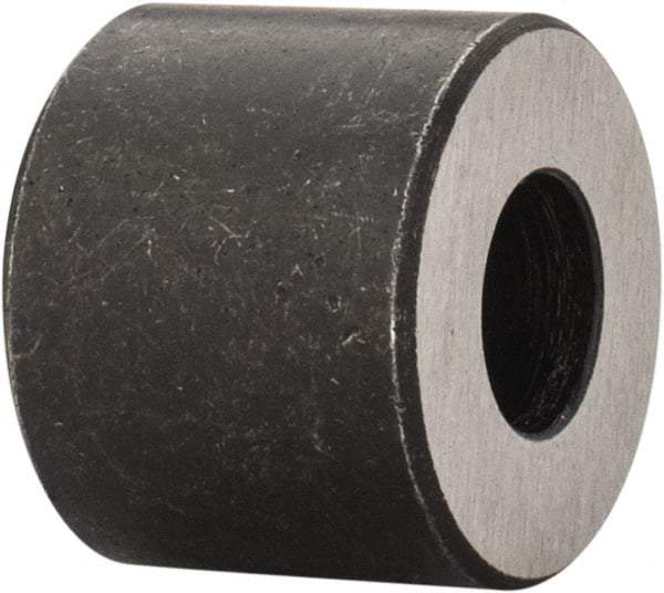 Gibraltar - 1/2" OAL, 5/8" OD, Heat Treated Steel, Counterbored Rest Button - Black Oxide Coating - Americas Industrial Supply