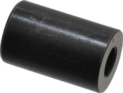 Gibraltar - 1" OAL, 5/8" OD, Heat Treated Steel, Counterbored Rest Button - Black Oxide Coating - Americas Industrial Supply