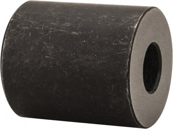 Gibraltar - 1" OAL, 7/8" OD, Heat Treated Steel, Counterbored Rest Button - Black Oxide Coating - Americas Industrial Supply