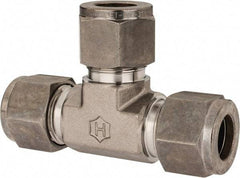 Ham-Let - 1/2" OD, Grade 316Stainless Steel Union Tee - Comp x Comp x Comp Ends - Americas Industrial Supply