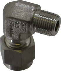 Ham-Let - 1/4" OD, Grade 316Stainless Steel Male Elbow - Comp x MNPT Ends - Americas Industrial Supply