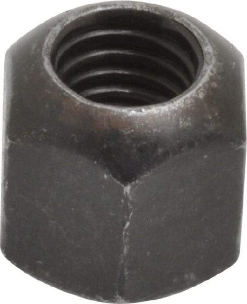 Gibraltar - M8, Steel, Black Phosphate Coated, Right Hand Spherical Fixture Nut - 13mm Wide Across Flats, 12mm High, 11mm Radius - Americas Industrial Supply