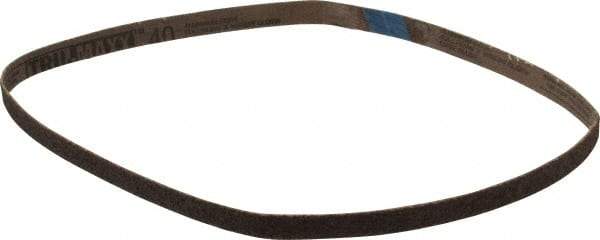 Tru-Maxx - 1/2" Wide x 24" OAL, 40 Grit, Aluminum Oxide Abrasive Belt - Aluminum Oxide, Coarse, Coated - Americas Industrial Supply