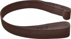 Tru-Maxx - 2" Wide x 72" OAL, 40 Grit, Aluminum Oxide Abrasive Belt - Aluminum Oxide, Coarse, Coated - Americas Industrial Supply