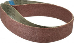 Tru-Maxx - 2-1/2" Wide x 60" OAL, 40 Grit, Aluminum Oxide Abrasive Belt - Aluminum Oxide, Coarse, Coated - Americas Industrial Supply