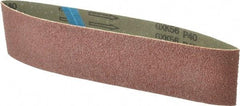 Tru-Maxx - 3" Wide x 24" OAL, 40 Grit, Aluminum Oxide Abrasive Belt - Aluminum Oxide, Coarse, Coated - Americas Industrial Supply