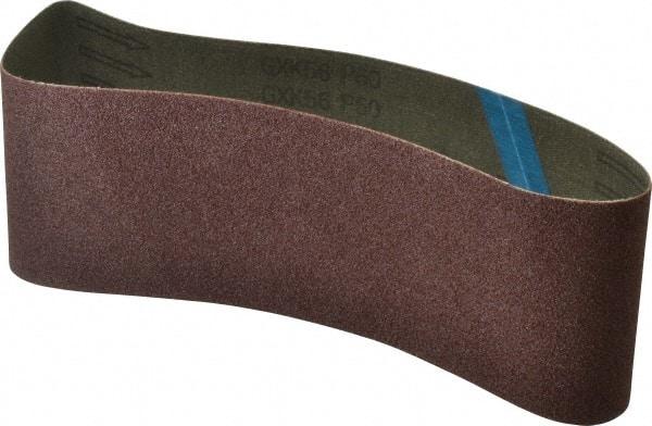 Tru-Maxx - 4" Wide x 24" OAL, 60 Grit, Aluminum Oxide Abrasive Belt - Aluminum Oxide, Medium, Coated - Americas Industrial Supply