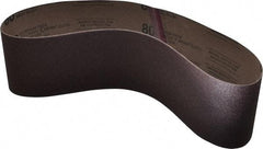Tru-Maxx - 4" Wide x 36" OAL, 80 Grit, Aluminum Oxide Abrasive Belt - Aluminum Oxide, Medium, Coated - Americas Industrial Supply
